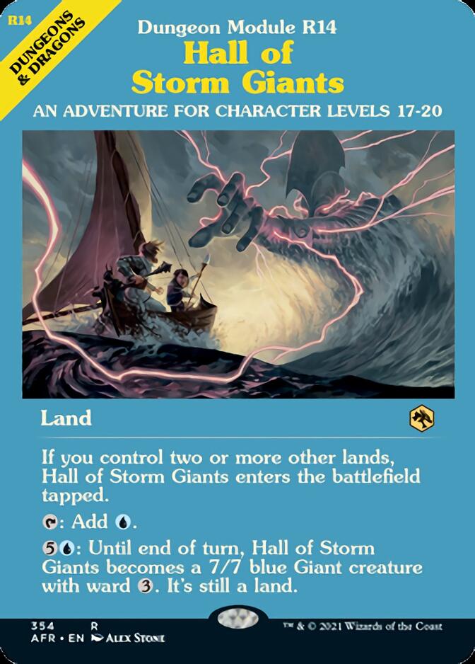 Hall of Storm Giants (Dungeon Module) [Dungeons & Dragons: Adventures in the Forgotten Realms] | Card Merchant Takapuna