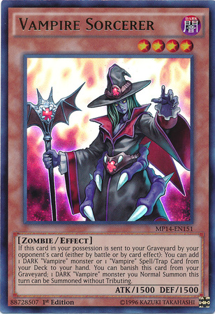 Vampire Sorcerer [MP14-EN151] Ultra Rare | Card Merchant Takapuna