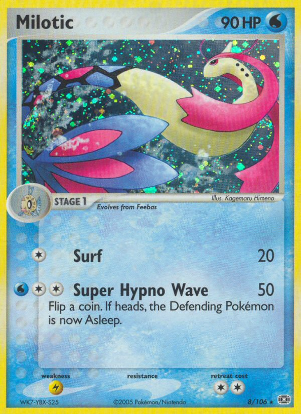 Milotic (8/106) [EX: Emerald] | Card Merchant Takapuna