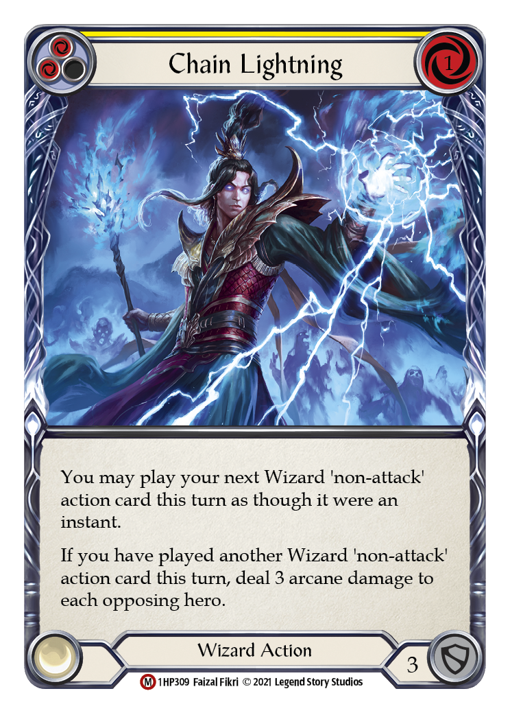 Chain Lightning [1HP309] (History Pack 1) | Card Merchant Takapuna