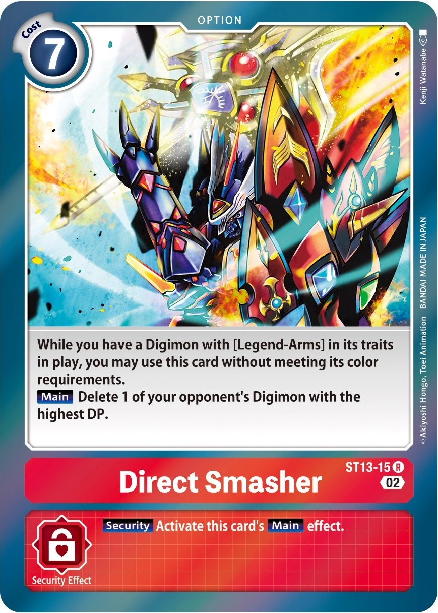 Direct Smasher [ST13-15] [Starter Deck: Ragnaloardmon] | Card Merchant Takapuna