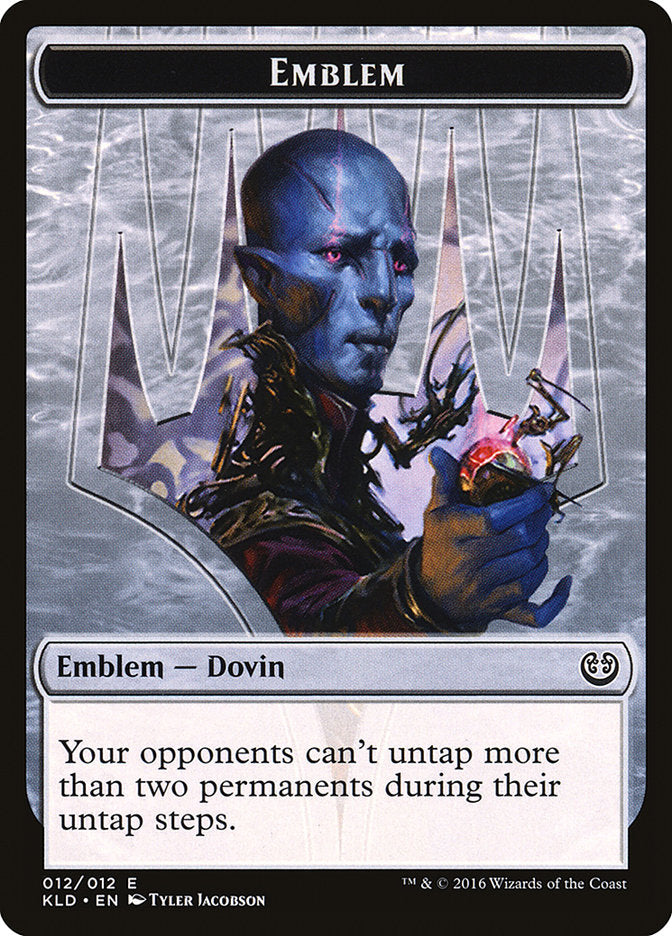 Dovin Baan Emblem [Kaladesh Tokens] | Card Merchant Takapuna