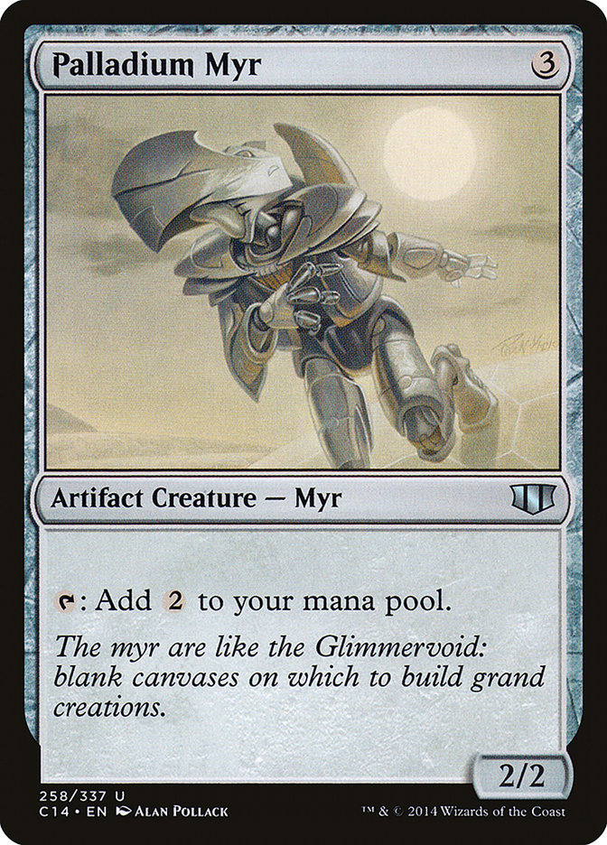 Palladium Myr [Commander 2014] | Card Merchant Takapuna