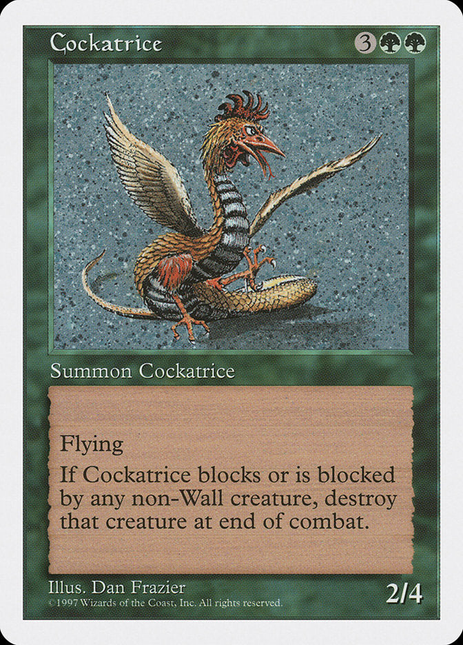 Cockatrice [Fifth Edition] | Card Merchant Takapuna