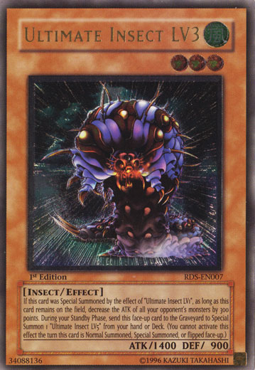 Ultimate Insect LV3 [RDS-EN007] Ultimate Rare | Card Merchant Takapuna