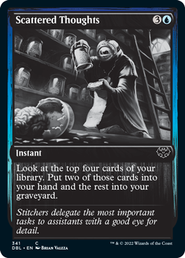 Scattered Thoughts [Innistrad: Double Feature] | Card Merchant Takapuna