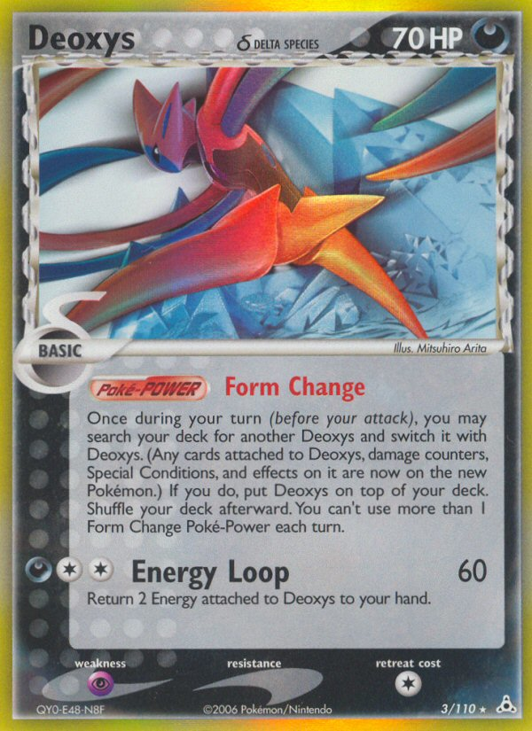 Deoxys (3/110) (Delta Species) [EX: Holon Phantoms] | Card Merchant Takapuna