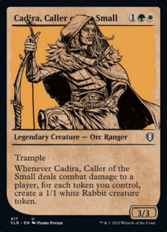 Cadira, Caller of the Small (Showcase) [Commander Legends: Battle for Baldur's Gate] | Card Merchant Takapuna