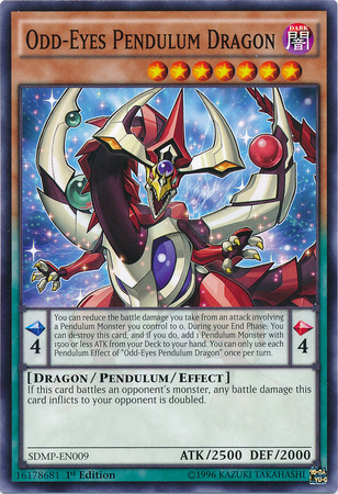 Odd-Eyes Pendulum Dragon [SDMP-EN009] Common | Card Merchant Takapuna