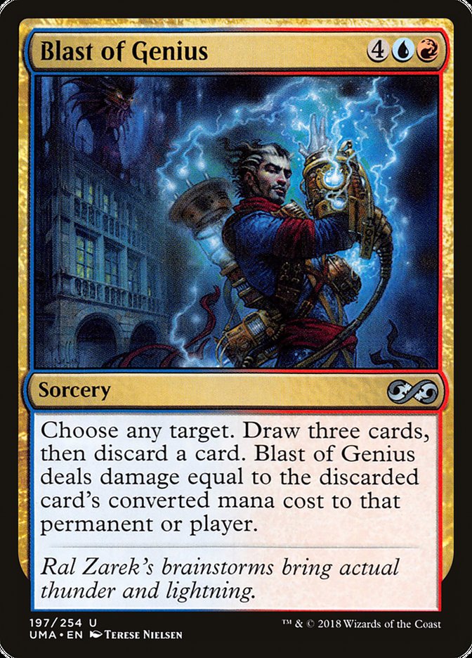 Blast of Genius [Ultimate Masters] | Card Merchant Takapuna