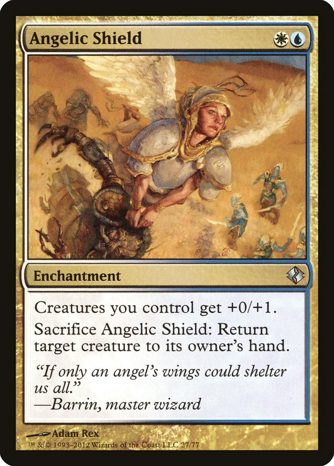 Angelic Shield [Duel Decks: Venser vs. Koth] | Card Merchant Takapuna