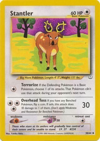 Stantler (38/64) [Neo Revelation Unlimited] | Card Merchant Takapuna