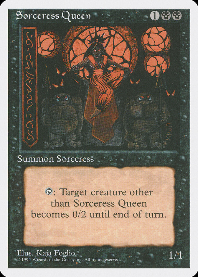 Sorceress Queen [Fourth Edition] | Card Merchant Takapuna