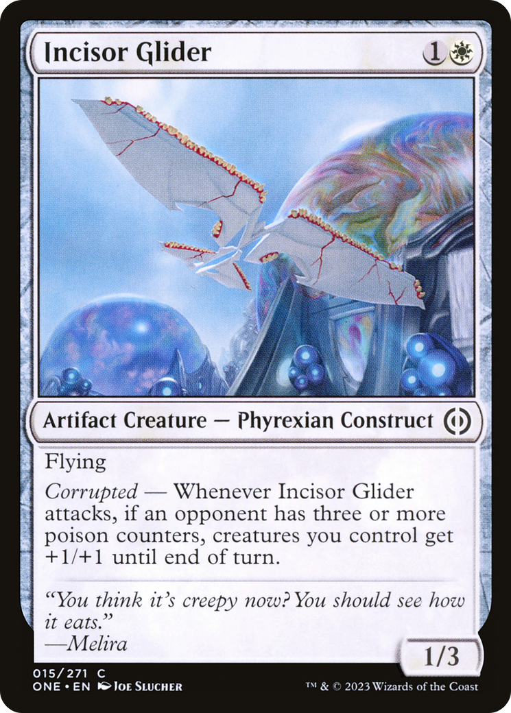 Incisor Glider [Phyrexia: All Will Be One] | Card Merchant Takapuna