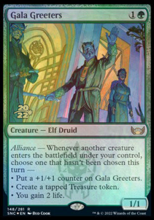 Gala Greeters [Streets of New Capenna Prerelease Promos] | Card Merchant Takapuna