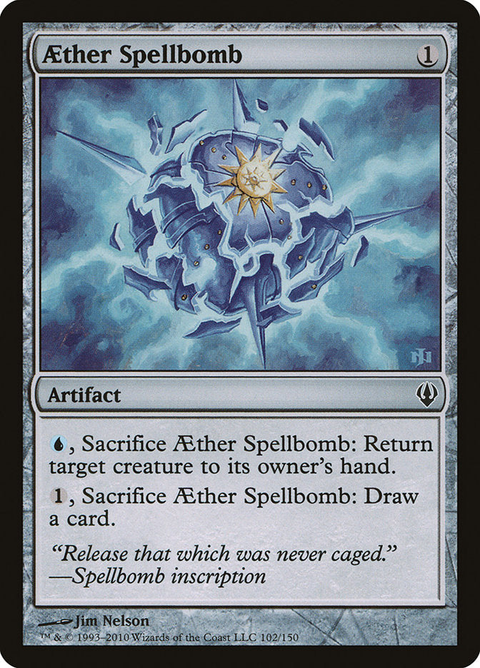 Aether Spellbomb [Archenemy] | Card Merchant Takapuna