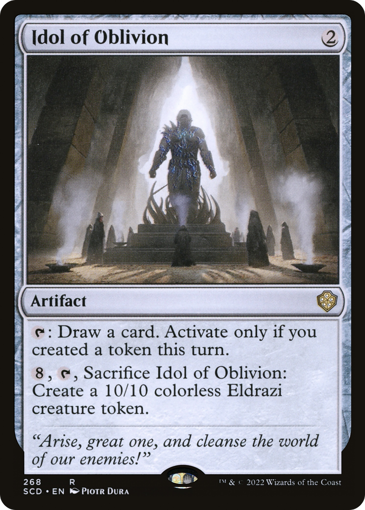 Idol of Oblivion [Starter Commander Decks] | Card Merchant Takapuna