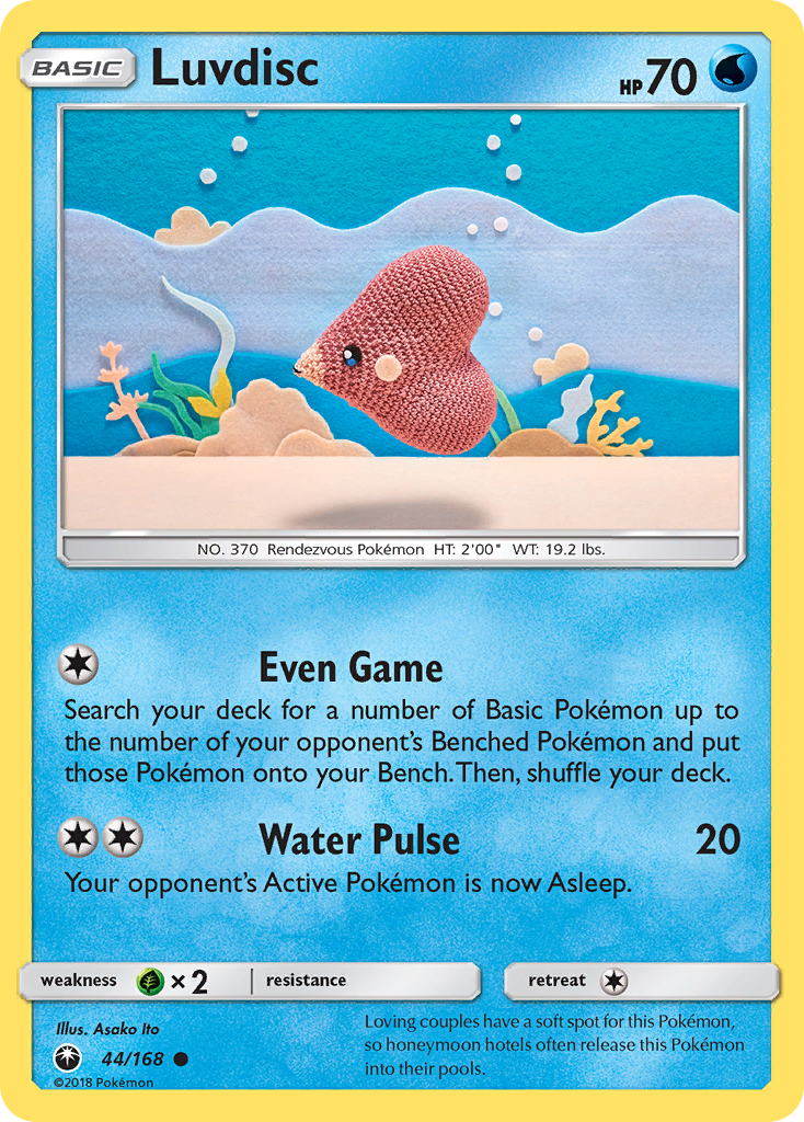 Luvdisc (44/168) [Sun & Moon: Celestial Storm] | Card Merchant Takapuna