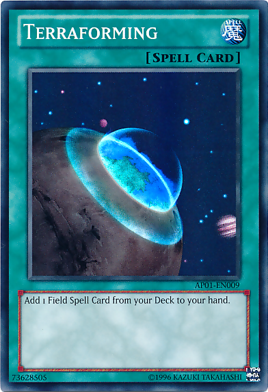 Terraforming [AP01-EN009] Super Rare | Card Merchant Takapuna