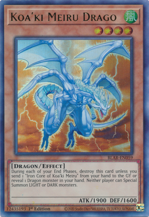 Koa'ki Meiru Drago [BLAR-EN059] Ultra Rare | Card Merchant Takapuna