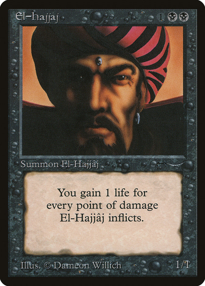 El-Hajjaj [Arabian Nights] | Card Merchant Takapuna