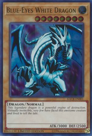 Blue-Eyes White Dragon (Oversized) [KACB-EN001] Promo | Card Merchant Takapuna