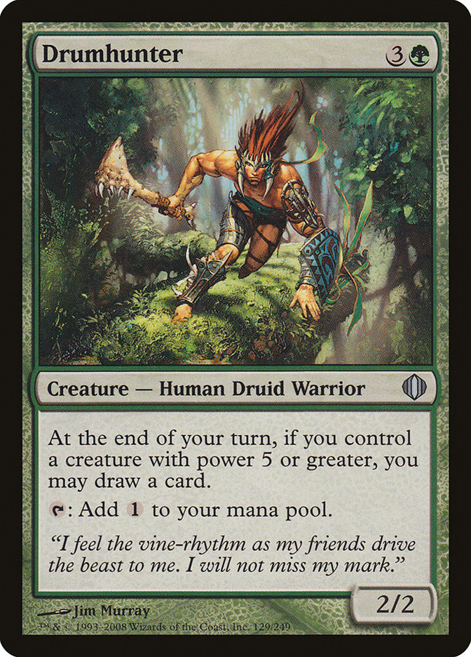 Drumhunter [Shards of Alara] | Card Merchant Takapuna