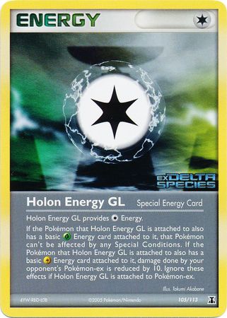 Holon Energy GL (105/113) (Stamped) [EX: Delta Species] | Card Merchant Takapuna