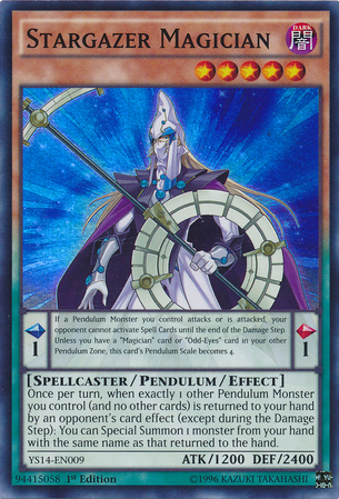 Stargazer Magician [YS14-EN009] Super Rare | Card Merchant Takapuna