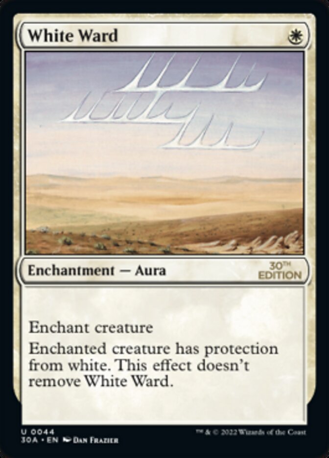 White Ward [30th Anniversary Edition] | Card Merchant Takapuna