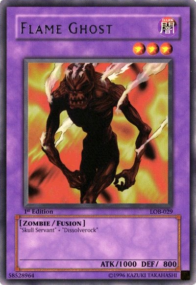 Flame Ghost [LOB-029] Rare | Card Merchant Takapuna