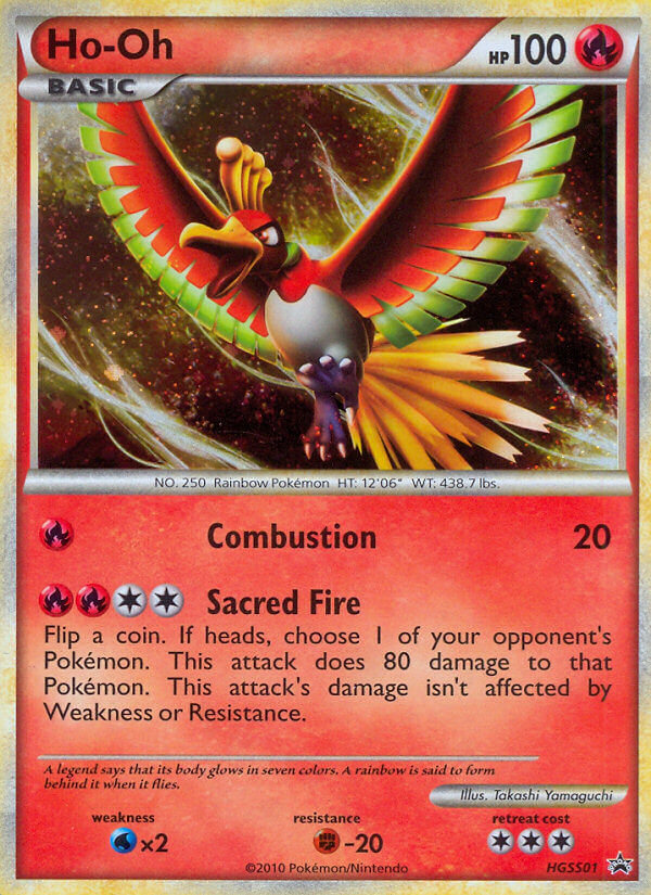 Ho-Oh (HGSS01) [HeartGold & SoulSilver: Black Star Promos] | Card Merchant Takapuna