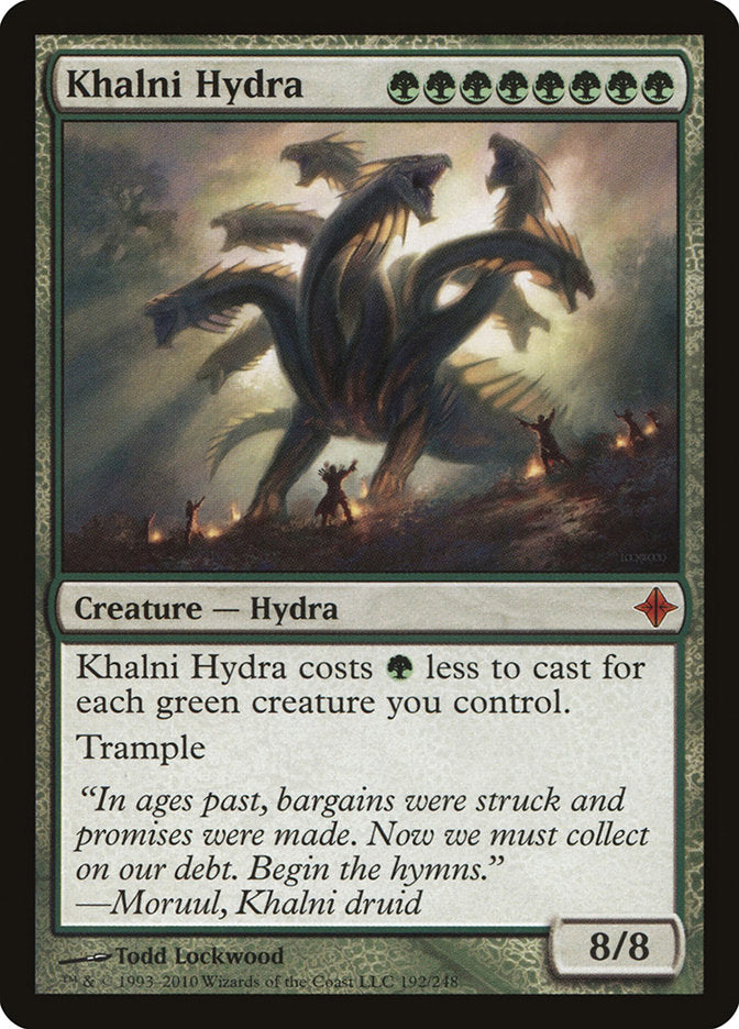 Khalni Hydra [Rise of the Eldrazi] | Card Merchant Takapuna