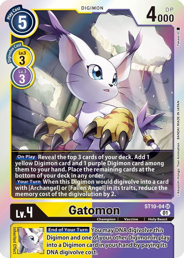 Gatomon [ST10-04] [Starter Deck: Parallel World Tactician] | Card Merchant Takapuna