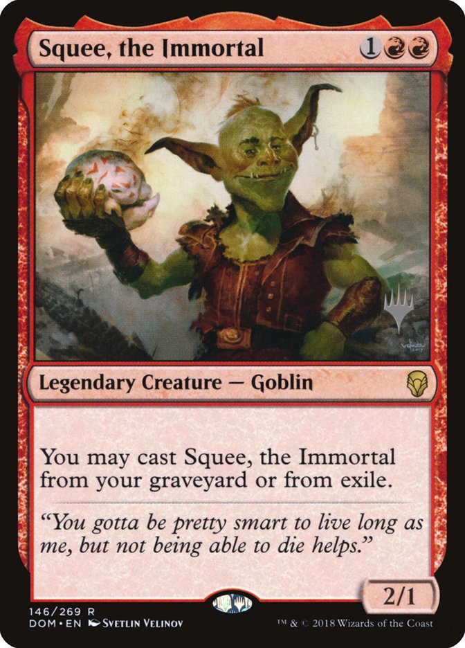 Squee, the Immortal (Promo Pack) [Dominaria Promos] | Card Merchant Takapuna