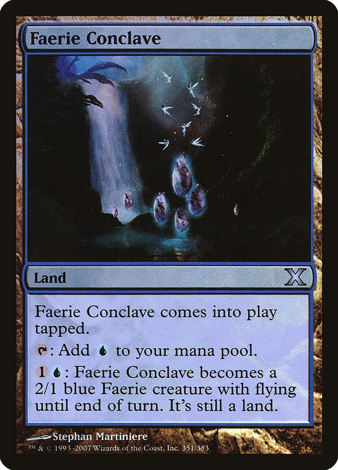 Faerie Conclave (Premium Foil) [Tenth Edition] | Card Merchant Takapuna