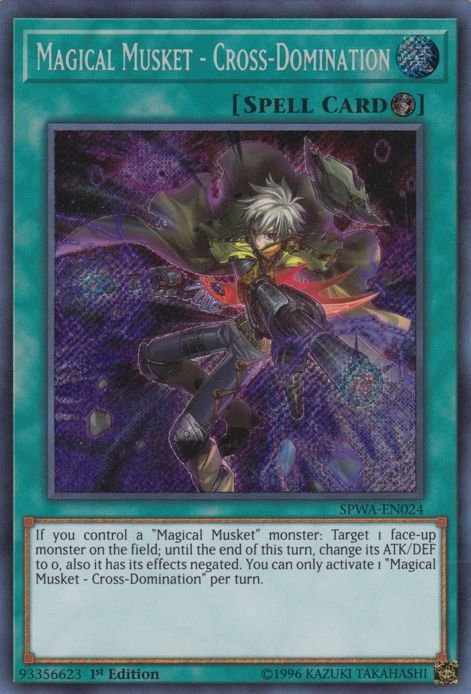 Magical Musket - Cross-Domination [SPWA-EN024] Secret Rare | Card Merchant Takapuna