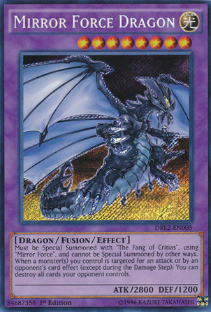 Mirror Force Dragon [DRL2-EN005] Secret Rare | Card Merchant Takapuna