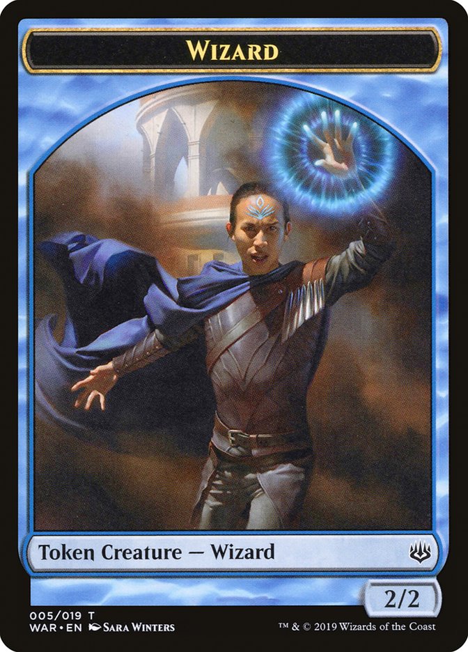 Wizard Token [War of the Spark Tokens] | Card Merchant Takapuna