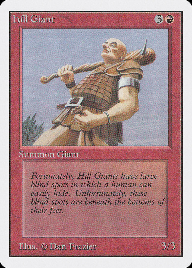 Hill Giant [Unlimited Edition] | Card Merchant Takapuna