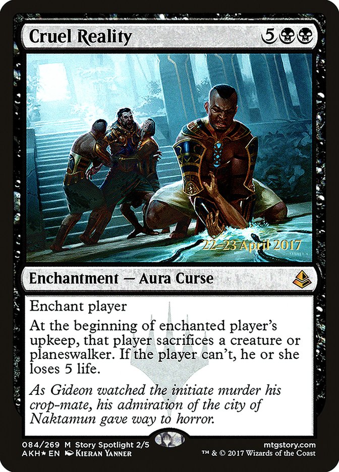 Cruel Reality [Amonkhet Prerelease Promos] | Card Merchant Takapuna