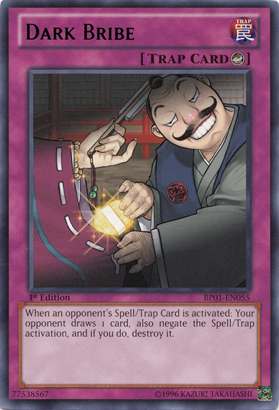 Dark Bribe [BP01-EN055] Rare | Card Merchant Takapuna