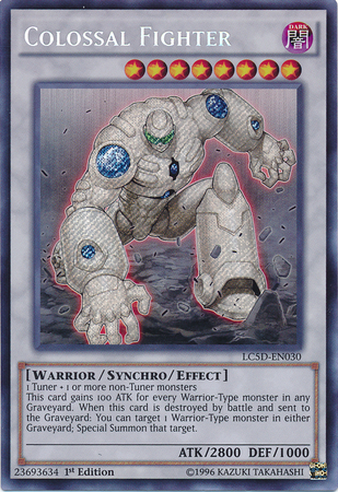 Colossal Fighter [LC5D-EN030] Secret Rare | Card Merchant Takapuna