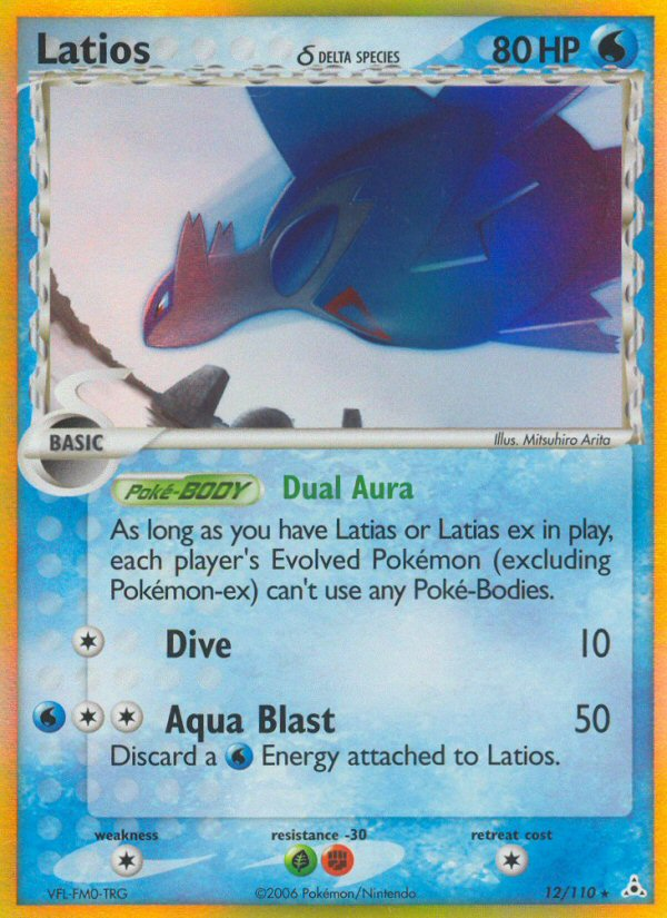 Latios (12/110) (Delta Species) [EX: Holon Phantoms] | Card Merchant Takapuna