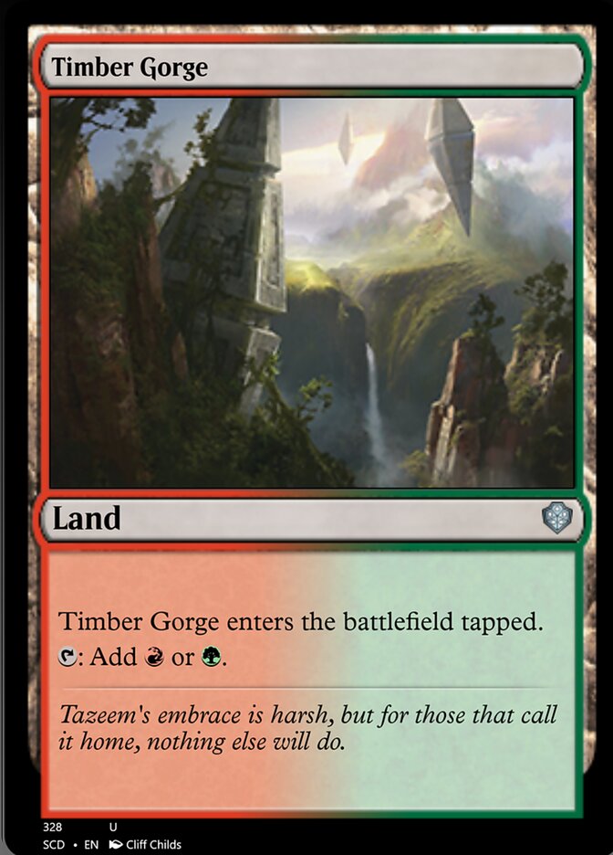 Timber Gorge [Starter Commander Decks] | Card Merchant Takapuna