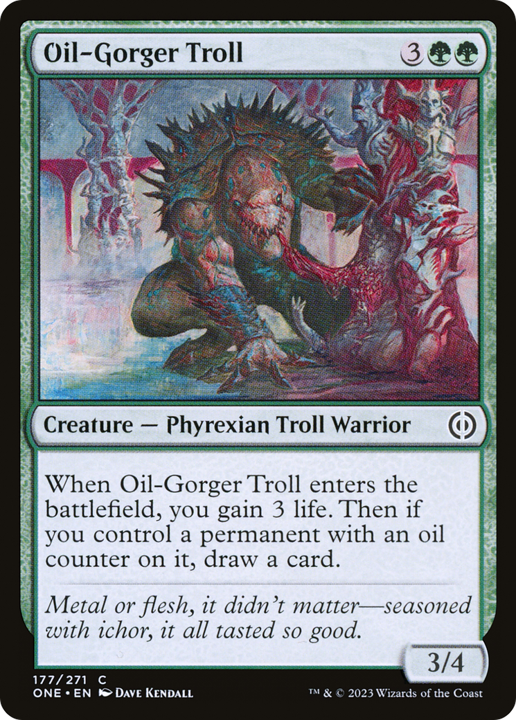 Oil-Gorger Troll [Phyrexia: All Will Be One] | Card Merchant Takapuna