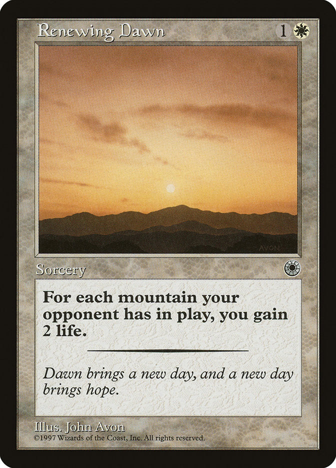 Renewing Dawn [Portal] | Card Merchant Takapuna