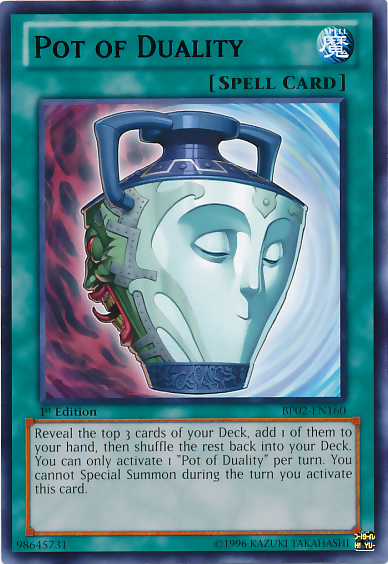 Pot of Duality [BP02-EN160] Mosaic Rare | Card Merchant Takapuna