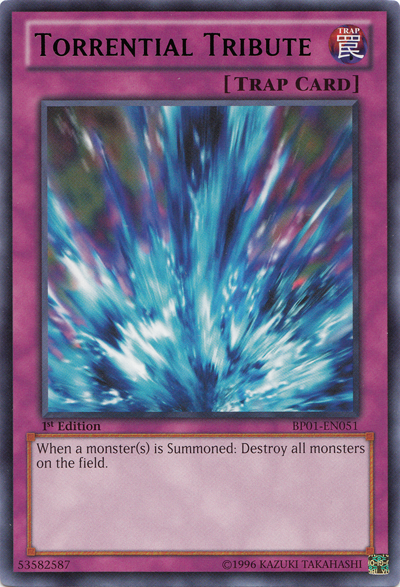 Torrential Tribute [BP01-EN051] Rare | Card Merchant Takapuna