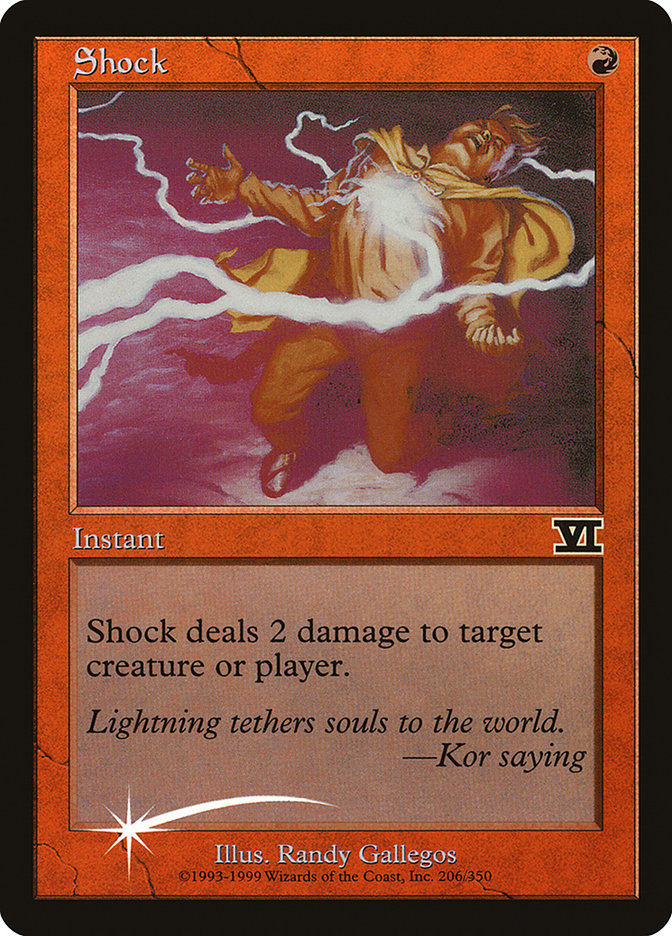 Shock [Friday Night Magic 2000] | Card Merchant Takapuna